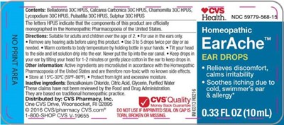 Earache LBL - TRPCCVSH0031 EarAche LBL